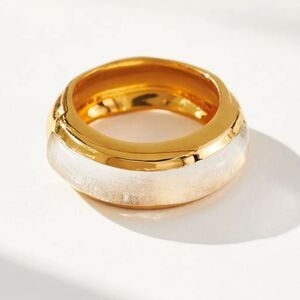 Anthropologie Shyla 22k Gold Orion Ring